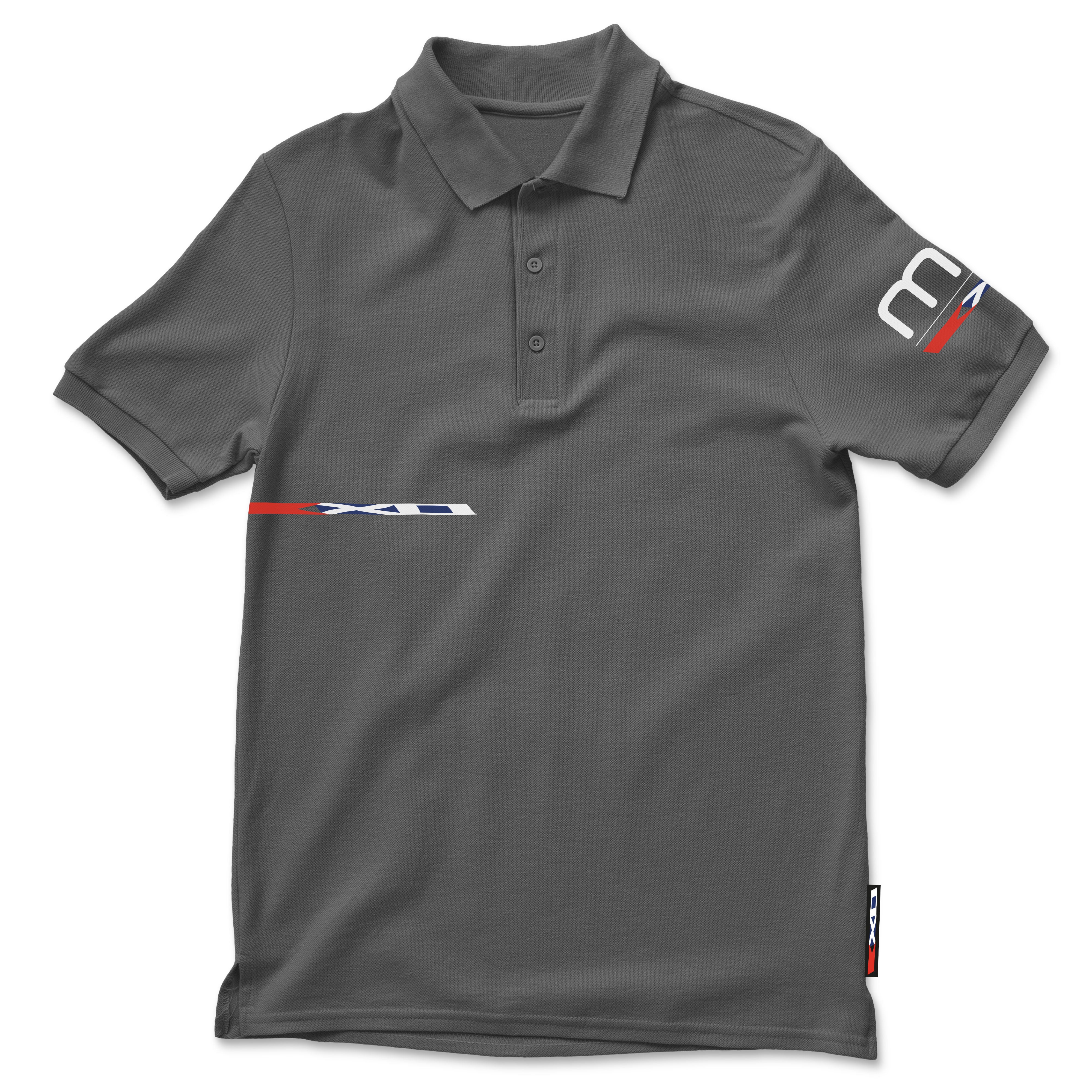 Grey MHI Polo Shirt